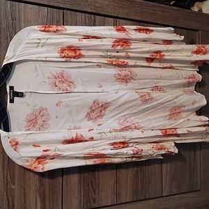 Torrid size 1/2 floral cover up